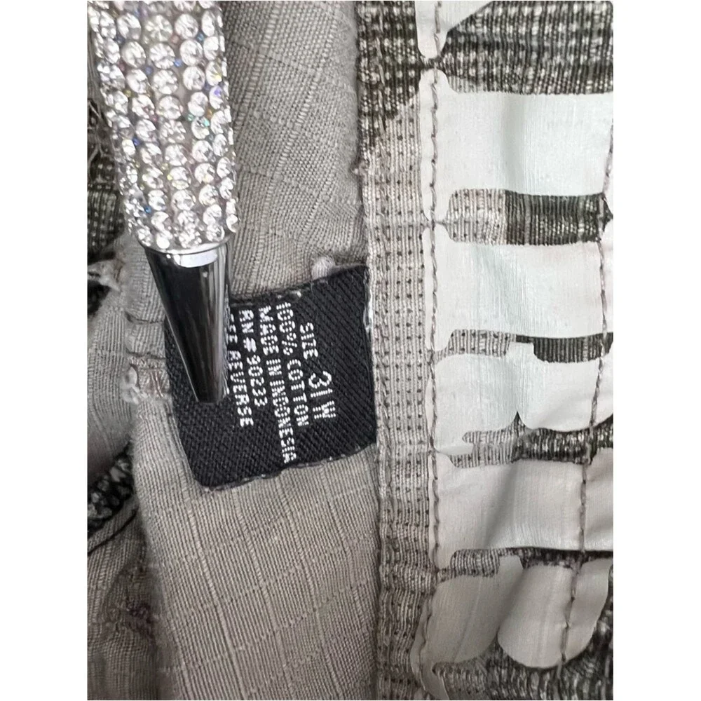 Kirra shorts long cargo camouflage pockets Olive Camo Men's Cargo Shorts - Picture 9 of 11